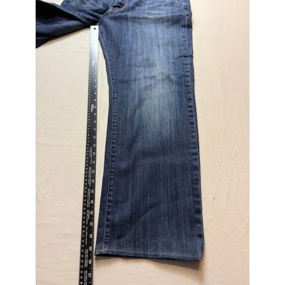 Mens Lucky Brand 361 Vintage‎ Straight Jeans 36x30 Blue Denim Casual